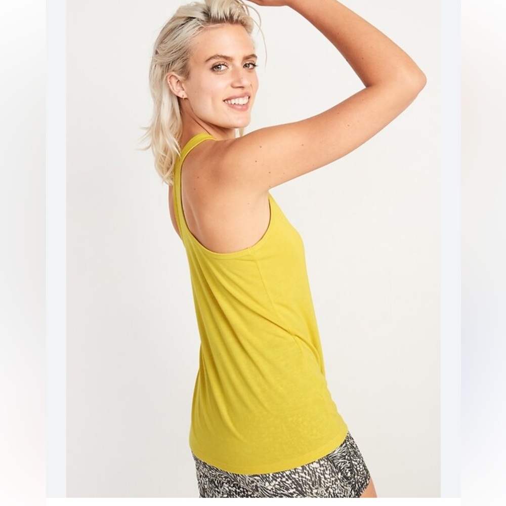 Old Navy Vibrant Yellow gold Tank Top